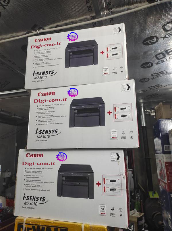 پرینتر چندکاره لیزری کانن مدل i-SENSYS MF3010 canon imageclass MF 3010